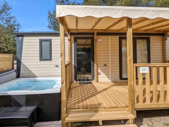 Camping Le Rochetaillee Grandes Sables Exterior foto