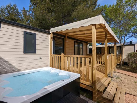 Camping Le Rochetaillee Grandes Sables Exterior foto
